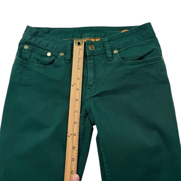 Tory Burch Ivy Green Super Skinny Jeans - Picture 13 of 15